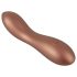 Smile - mini vibrator flexibil pentru punctul G (bronz)