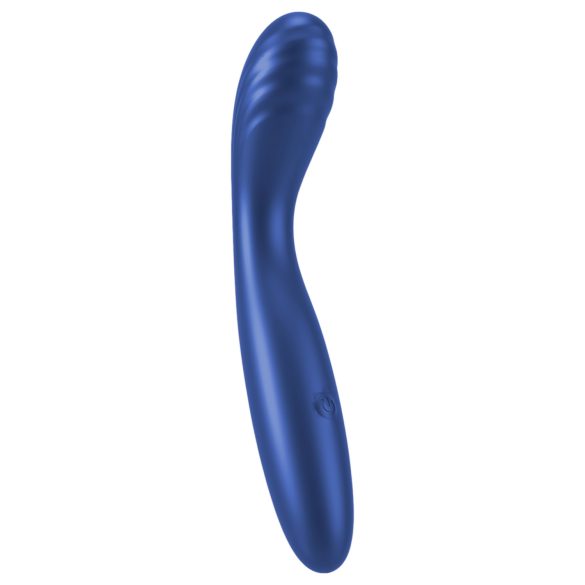 Smile - vibrator flexibil pentru punctul G (albastru)