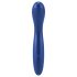 Smile - vibrator flexibil pentru punctul G (albastru)