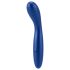 Smile - vibrator flexibil pentru punctul G (albastru)
