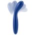 Smile - vibrator flexibil pentru punctul G (albastru)