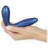 Smile - vibrator flexibil pentru punctul G (albastru)
