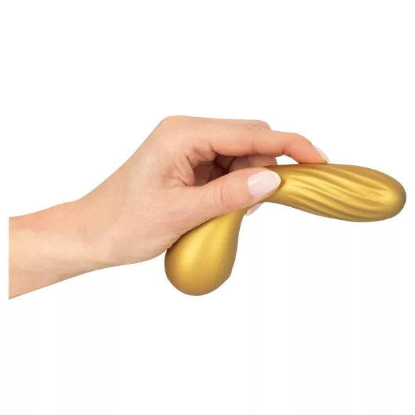 Sweet Smile - Mini vibrator Metallic Vibe (galben)