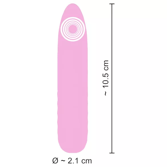 Cuties - mini vibrator discret - roz