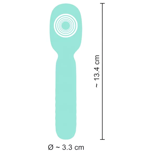 Cuties - mini vibrator masaj - rezistent la apă - mentă