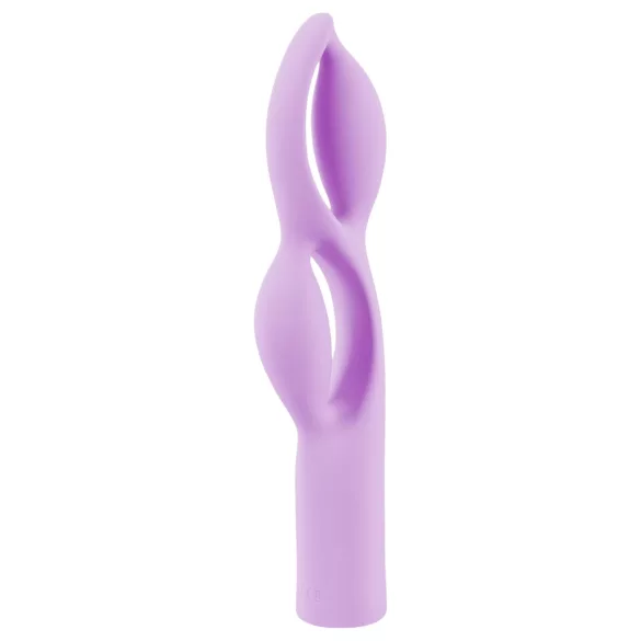 Vibrator dublu motor Fabulous, mov, reîncărcabil