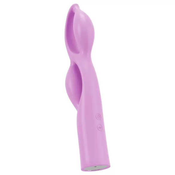 Vibrator dublu motor Fabulous, mov, reîncărcabil