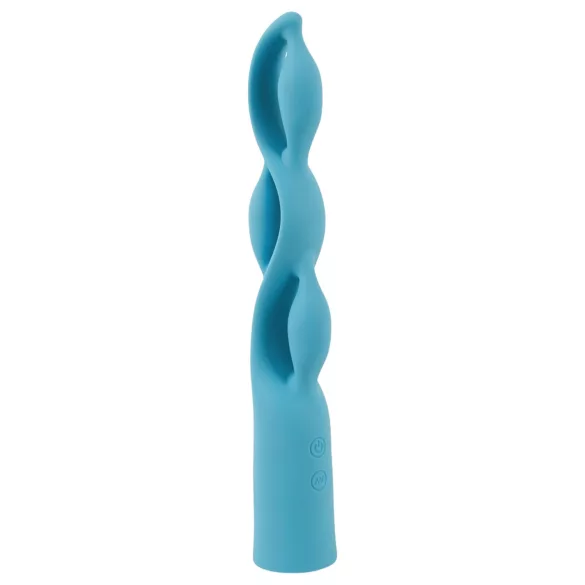 You2Toys Fabulous - vibrator reîncărcabil 3 motoare - silicon albastru