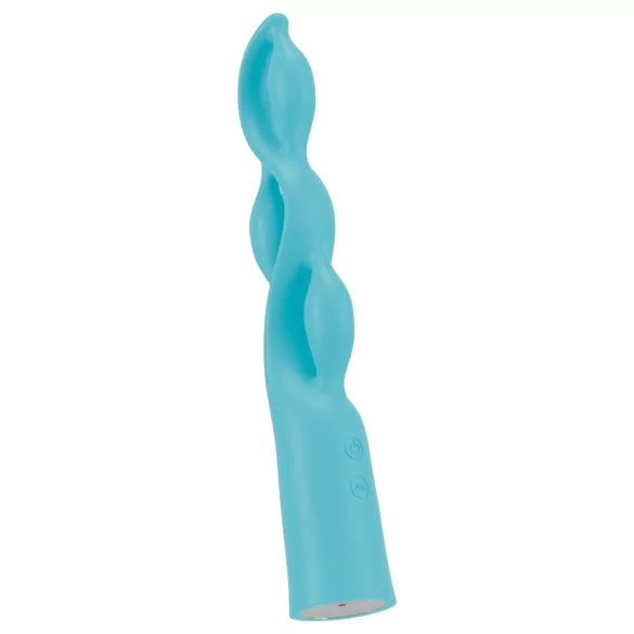 You2Toys Fabulous - vibrator reîncărcabil 3 motoare - silicon albastru