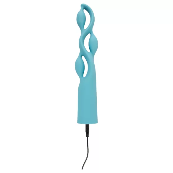 You2Toys Fabulous - vibrator reîncărcabil 3 motoare - silicon albastru