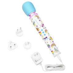   le Wand Unicorn - vibrator masaj pentru corp - set cu tematică unicorn
