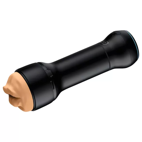 Kiiroo - Masturbator oral pentru bărbați - cu efect de supt - negru