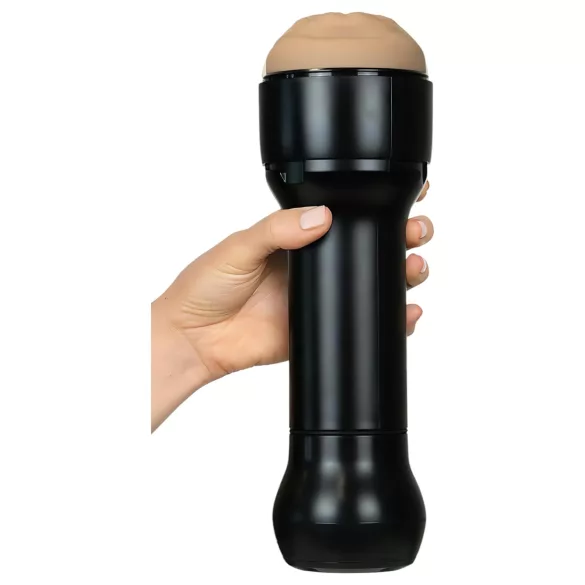Kiiroo - Masturbator oral pentru bărbați - cu efect de supt - negru