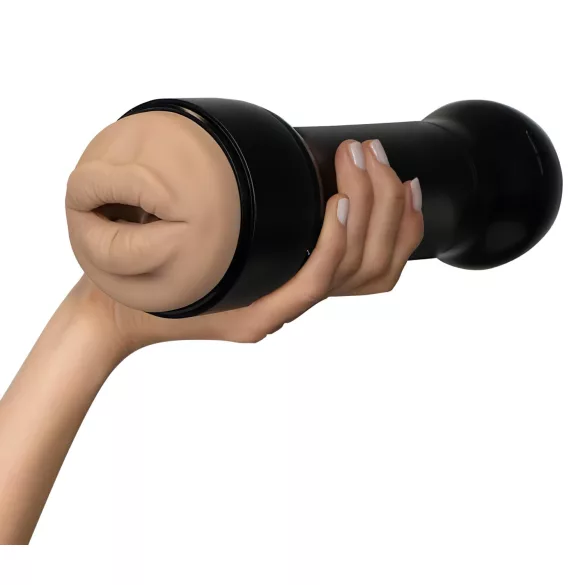 Kiiroo - Masturbator oral pentru bărbați - cu efect de supt - negru