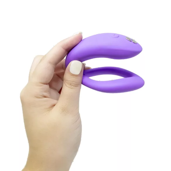 We-Vibe Sync O - Vibrator de cuplu controlat prin aplicație (mov)