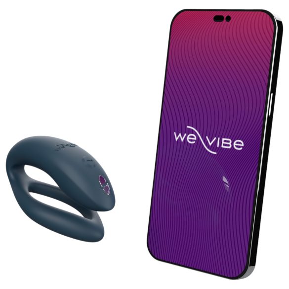 We-Vibe Sync O - vibrator pentru cuplu - smart, reîncărcabil - verde