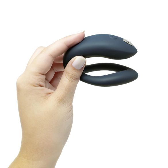 We-Vibe Sync O - vibrator pentru cuplu - smart, reîncărcabil - verde