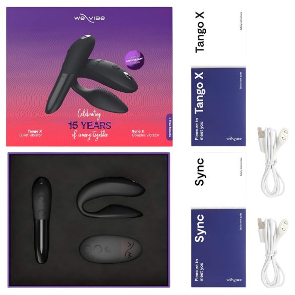 We-Vibe Collection - vibrator pentru cuplu - set - negru