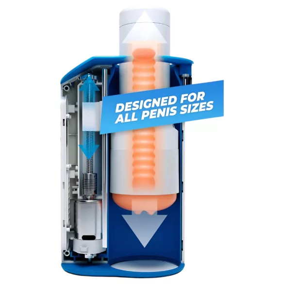 Autoblow A.I. Ultra - masturbator automat tip gură - electric - alb