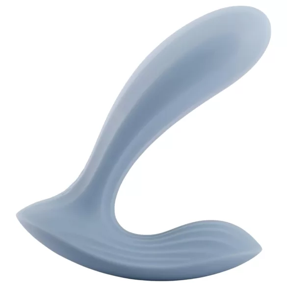 Svakom Erica - vibrator purtabil controlat prin aplicație (albastru)