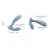 Svakom Erica - vibrator purtabil controlat prin aplicație (albastru)