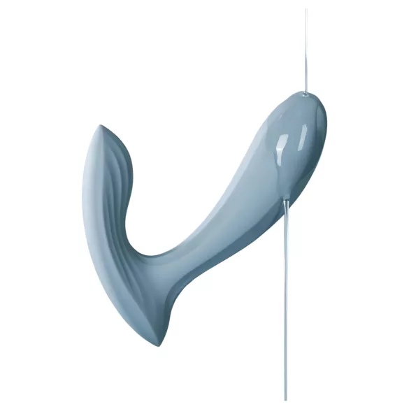 Svakom Erica - vibrator purtabil controlat prin aplicație (albastru)