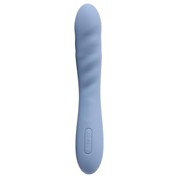 Svakom Ava Neo - vibrator inteligent cu mișcare de împingere - albastru