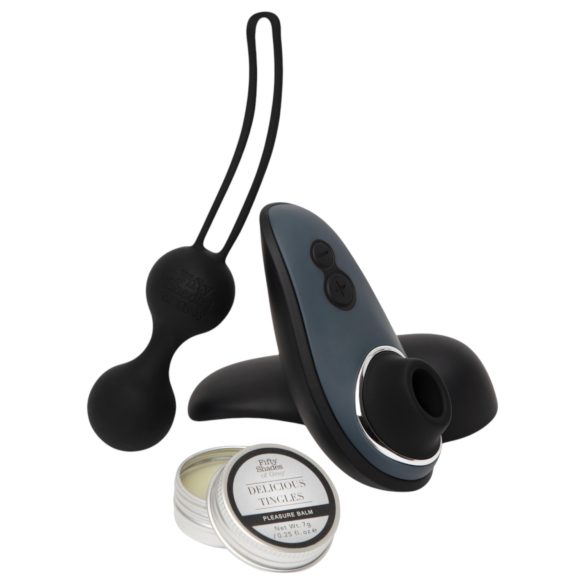 Set erotic Womanizer Desire - 3 piese (negru)