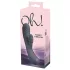 You2Toys - Oh! Rabbit vibrator cu braț pentru clitoris (negru)