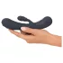 You2Toys - Oh! Rabbit vibrator cu braț pentru clitoris (negru)
