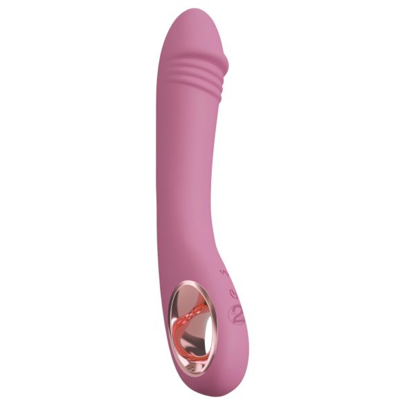 You2Toys - vibrator G-spot pink cu acumulator