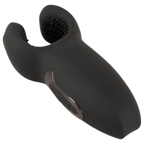 Rebel - masturbator cu braț mobil și vibrații - negru