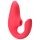 Womanizer Blend - Vibrator G și stimulent clitoridian (coral)