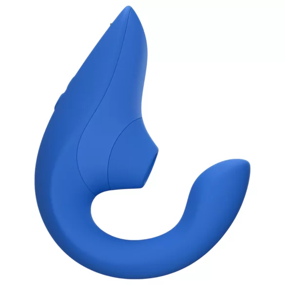 Womanizer Blend - vibrator pentru punctul G și stimulator clitoridian (albastru)