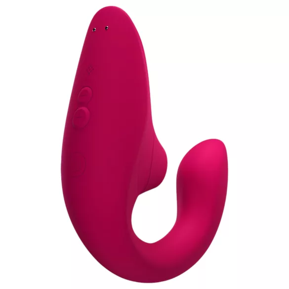 Womanizer Blend - vibrator pentru punctul G și stimulator clitoridian (roz)