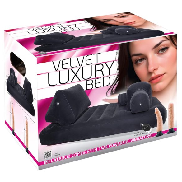 You2Toys Velvet Luxury - mașină de sex cu pat integrat - negru