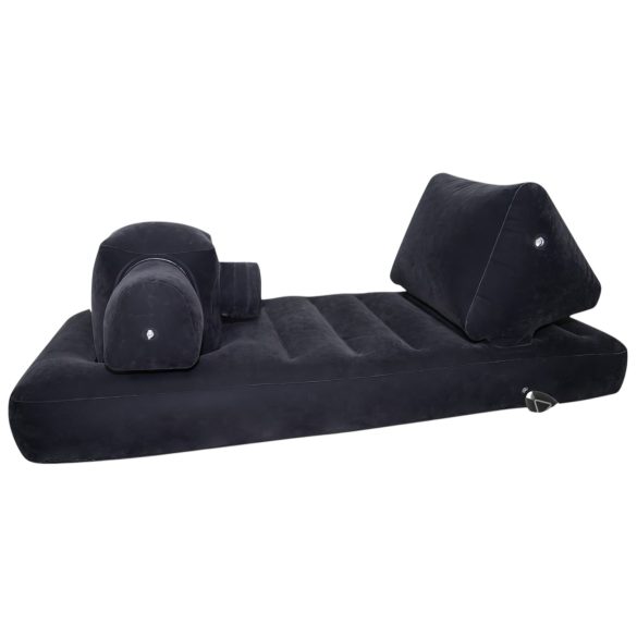 You2Toys Velvet Luxury - mașină de sex cu pat integrat - negru
