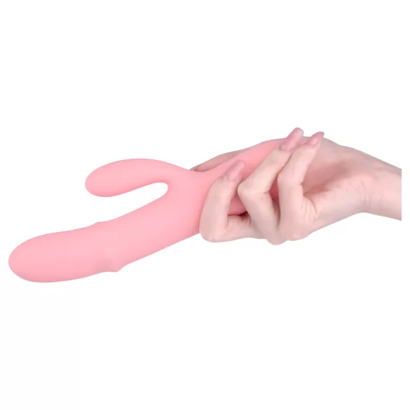 Svakom Mora Neo - Vibrator cu braț pentru clitoris cu bile, controlat prin aplicație (roz)