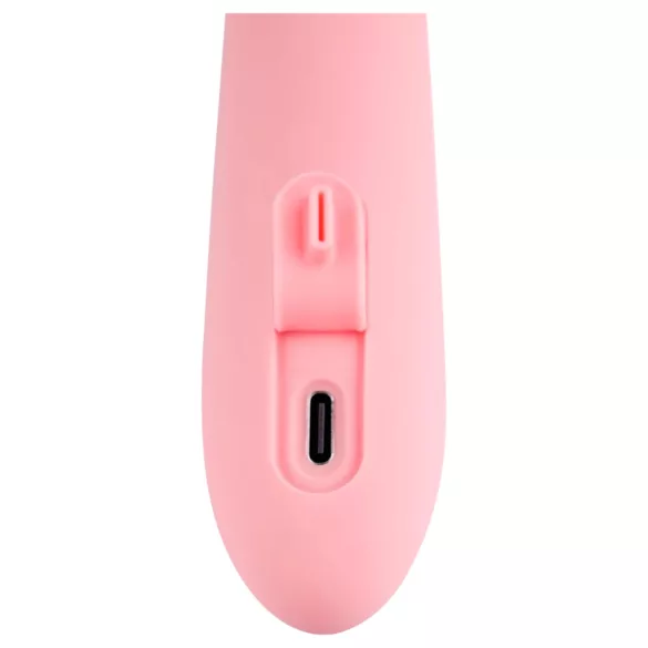 Svakom Mora Neo - Vibrator cu braț pentru clitoris cu bile, controlat prin aplicație (roz)