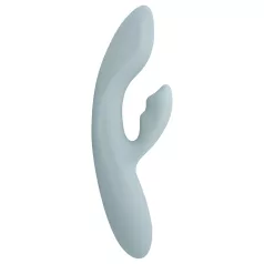   Svakom Chika - vibrator punctul G cu braț pentru clitoris - silicon gri