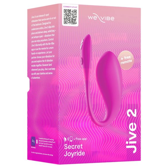 We-Vibe Jive 2 - ou vibrațional inteligent reîncărcabil (roz)