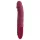 Beau Coeur Varelo - vibrator realist din silicon, cu acumulator (roșu)