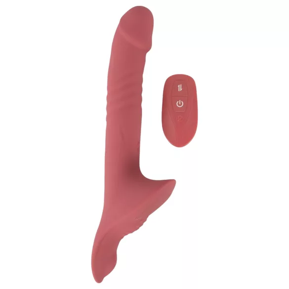 You2Toys - set vibrator cu curea - roșu