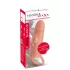 Realistixxx - mânecă realistă pentru penis cu inel și vibrații - natur