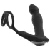 Rebel - vibratoare prostată cu funcție de împingere - silicon negru
