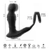 Rebel - vibratoare prostată cu funcție de împingere - silicon negru