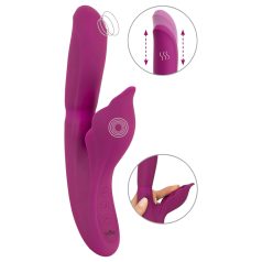 Javida - 4în1 vibrator G-punct și clitoris (mov)
