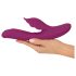 Javida - 4în1 Vibrator G-spot și Stimulator Clitoridian (mov)