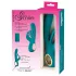 Smile - vibrator dublu pentru punctul G și clitoris - verde