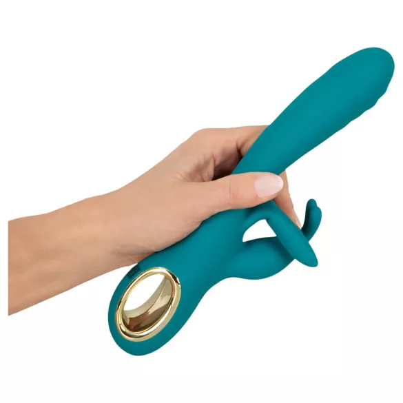 Smile - vibrator dublu pentru punctul G și clitoris - verde